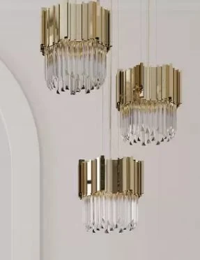 EMPIRE 3 L ESKİTME CAHNDELIER Chandelier